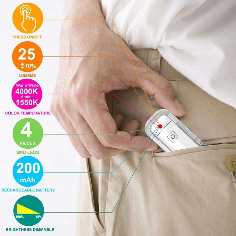 Lámpara de Luna LED 8cm con Soporte - Luz Nocturna Infantil