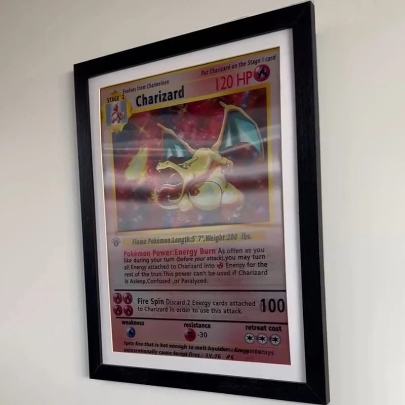 Póster 3D Lenticular Pokémon - Charizard, Blastoise, Venusaur | Efecto Flip