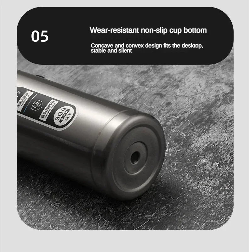 Termo Acero Inoxidable 500ml-1L con Pantalla LED Temperatura